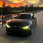 BMW F32/F33/F36 2013-2020 - Sivuhelman listat MP kiiltävän musta