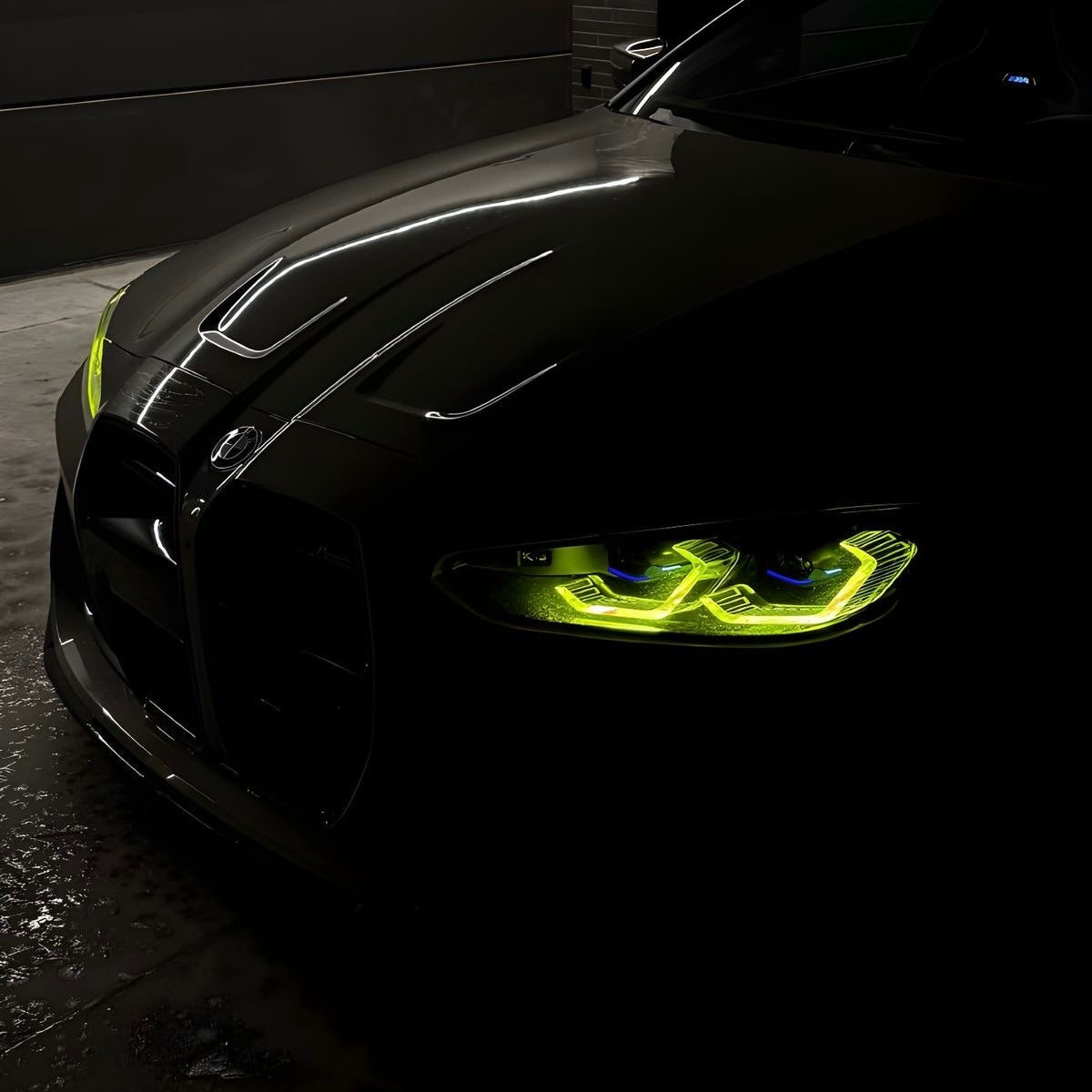 BMW G22/G26/G80/G82 - Keltainen DRL-sarja (Laser) RayLights