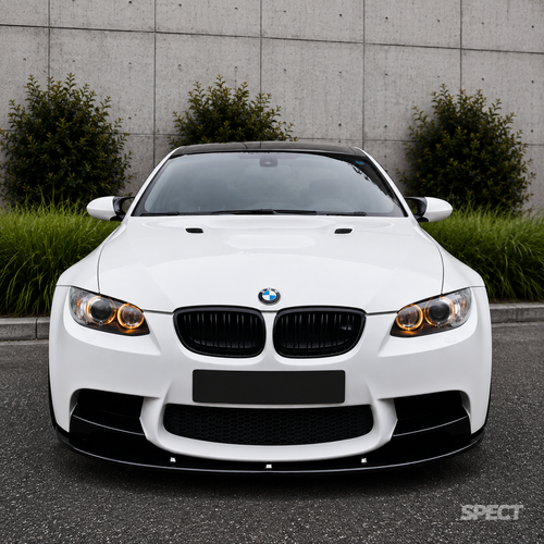 BMW E90/E92 M3 - M-performance etuspoileri kiiltävän musta