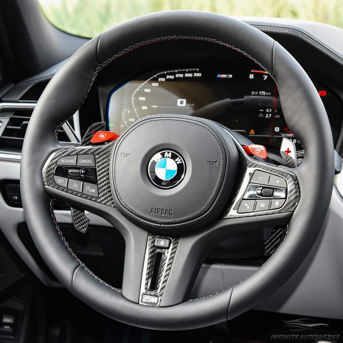 BMW G/F-sarja rattivaihteiden valitsimet GetCarbon™
