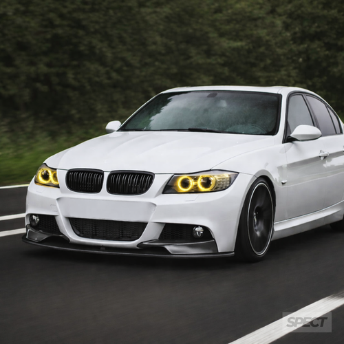 BMW E90/E91 LCI 2009-2012 - Keltaiset DRL valot (halogen)