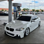 BMW F10/F11 M-Sport (2010–2017) M-Performance Etuspoileri – Kiiltävän Musta