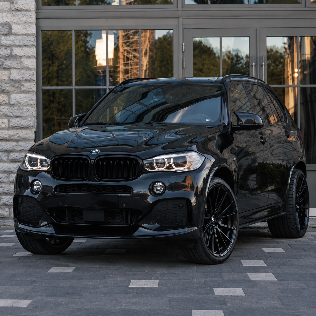 BMW F15/F16/F25/F26 X-sarja - Peilinkuoret M-look kiiltävän musta