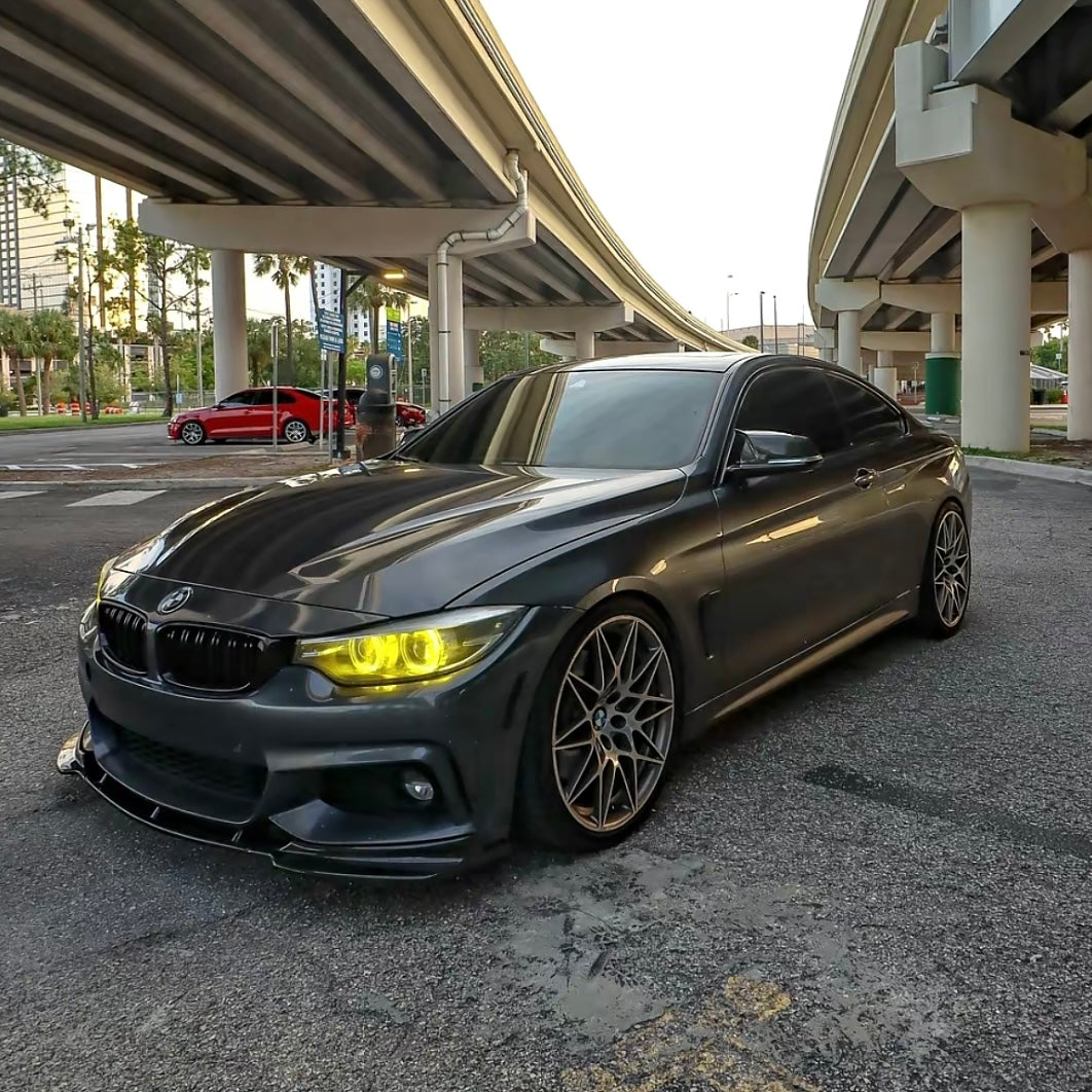 BMW F32/F33/F36 - M-sport puskuriin etuspoileri