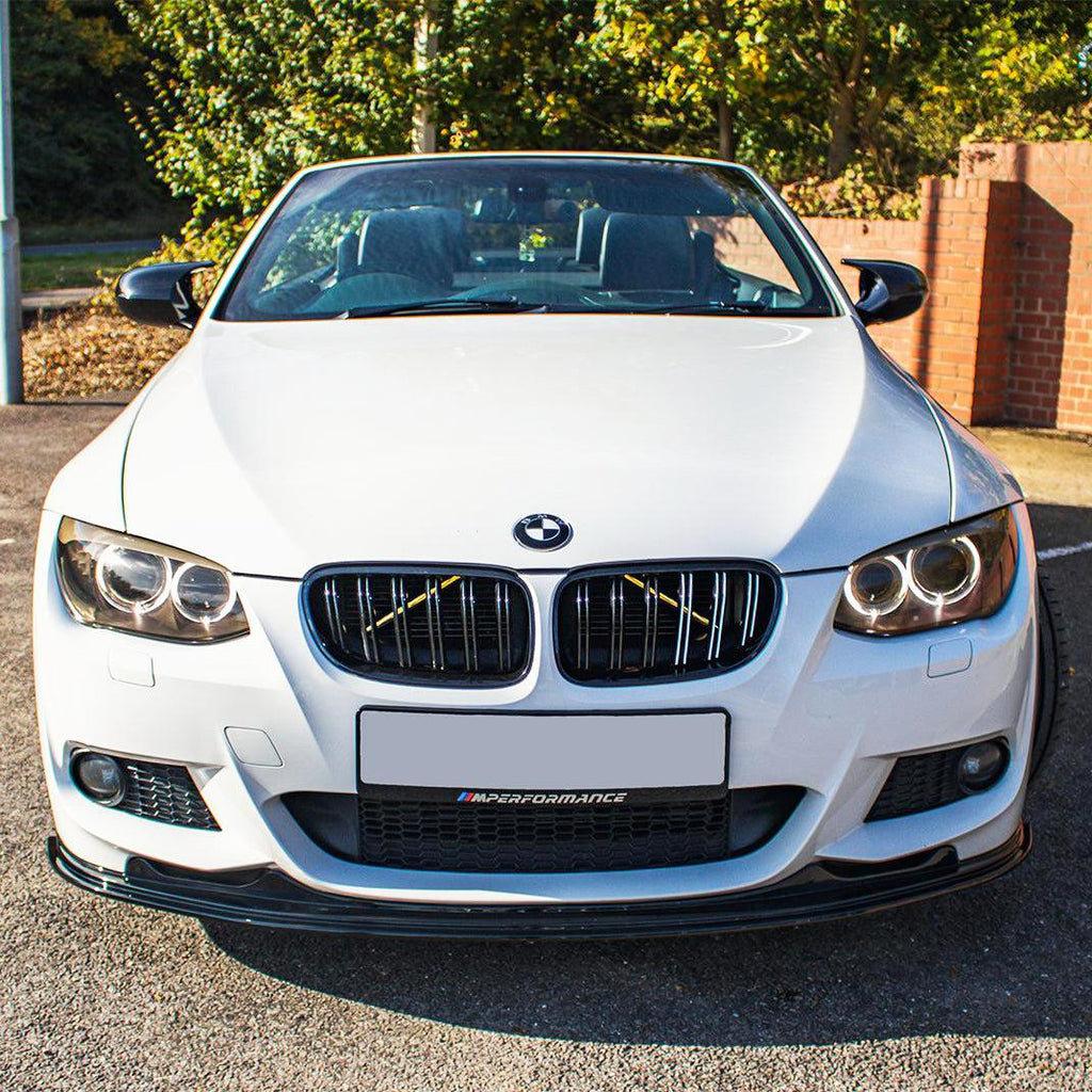 BMW E92/E93 LCI 2011-2013 - M-tech etuspoileri kiiltävän musta