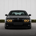 BMW E60/E39/E87 2000-2008 - Keltaiset DRL valot (xenon)
