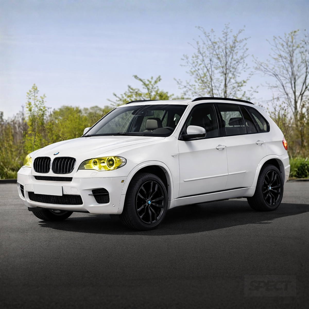 BMW X5 E70 LCI 2011-2013 - Keltaiset DRL-valot RayLights