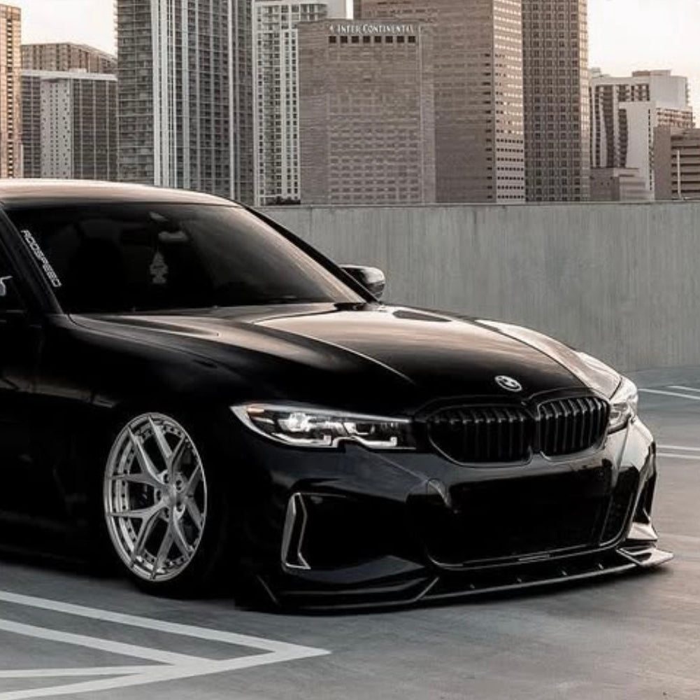 BMW G20/G21 3-sarja Pre-LCI etuspoileri V2