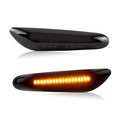 BMW E90/E92/E60 - Tummennetut Dynamic LED sivuvilkut