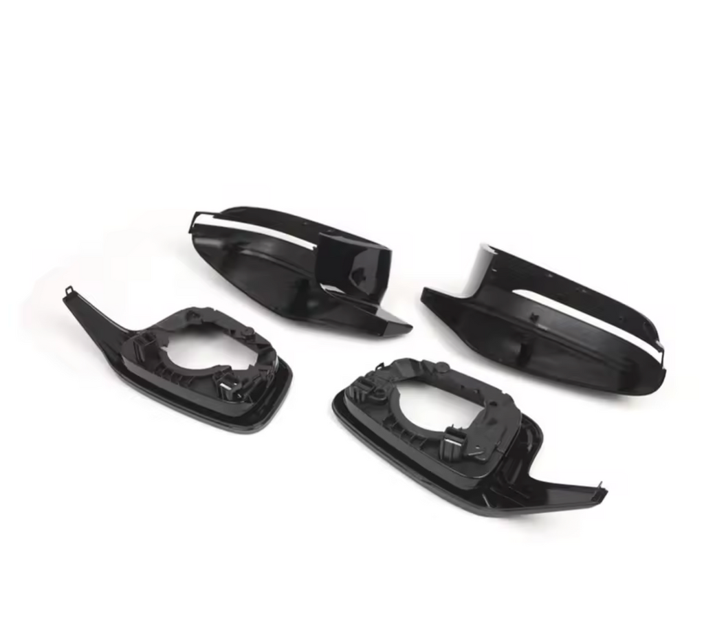 BMW G20/G22/G42/G26 - Peilinkuoret rungolla M3 OEM Style kiiltävän musta