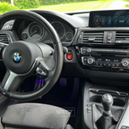 BMW F30/F32/F20/F22 F-sarja - Start/Stop käynnistysnappi sininen