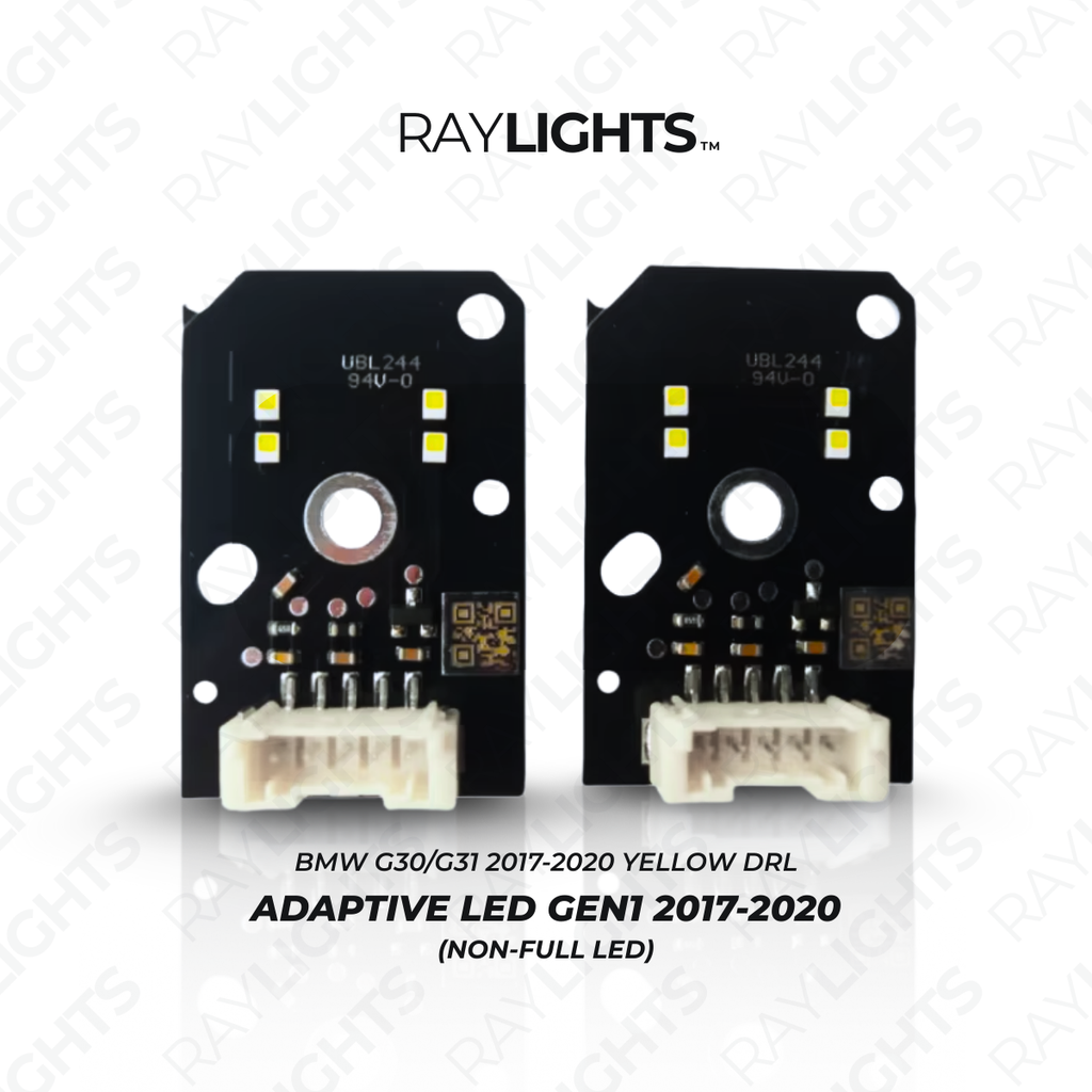 BMW G30/G31 2017-2020 - Keltaiset DRL-valot  RayLights