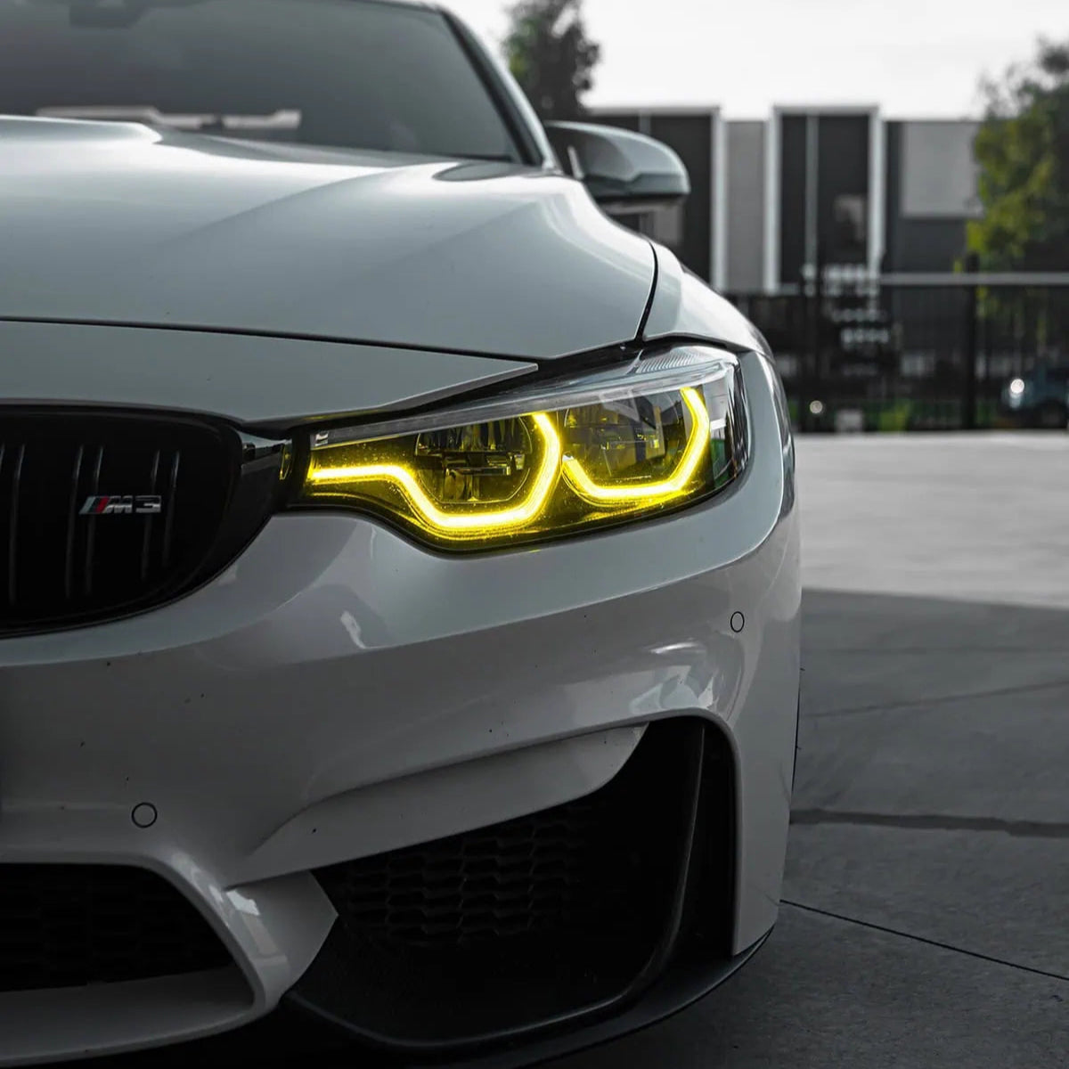 BMW F32/F80/F82 LCI - Keltaiset DRL-moduulit LED RayLights™