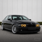 BMW E60/E39/E87 2000-2008 - Keltaiset DRL valot (xenon)
